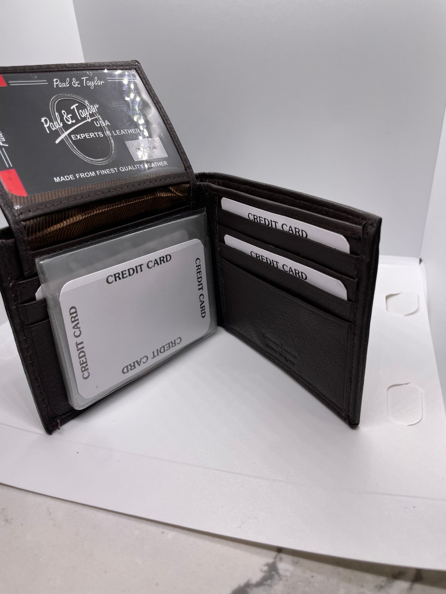 Paul & Taylor bi-fold men’s wallets