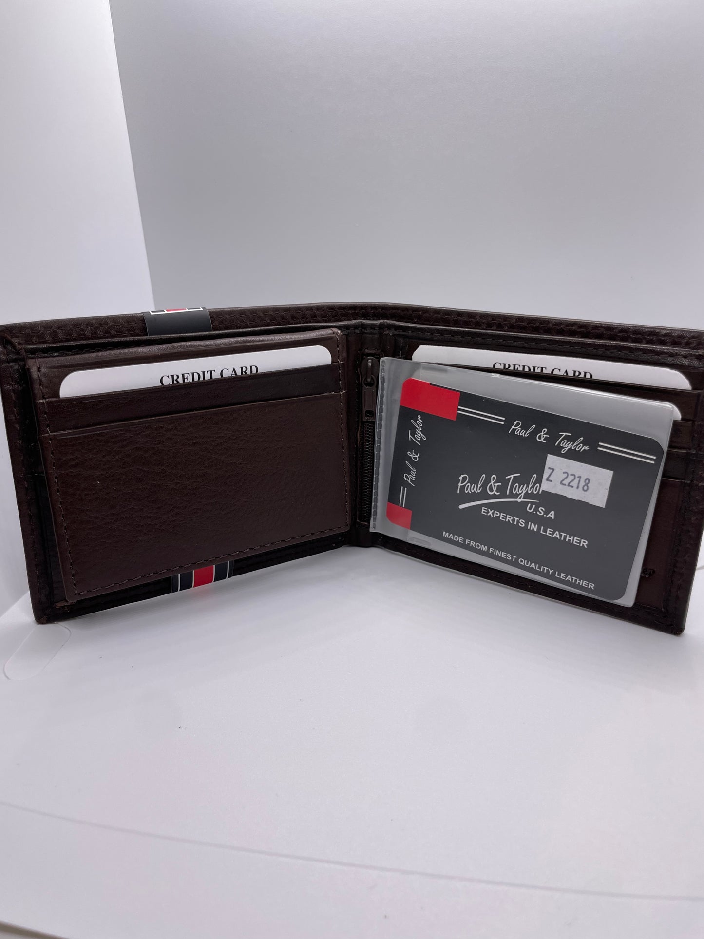 Paul & Taylor bi-fold men’s wallets