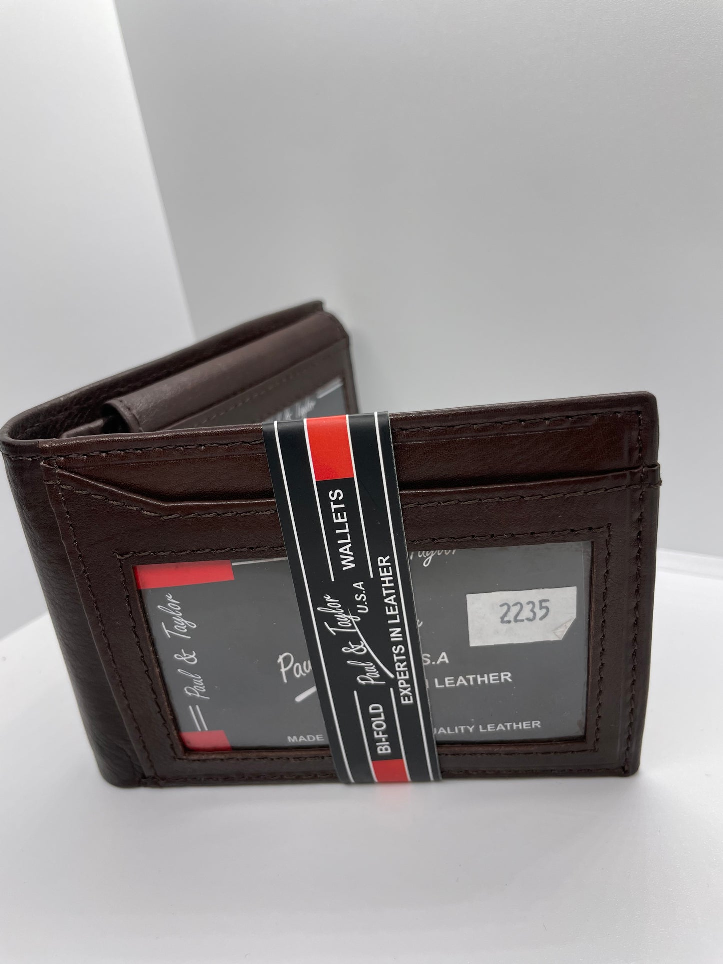 Paul & Taylor bi-fold men’s wallets