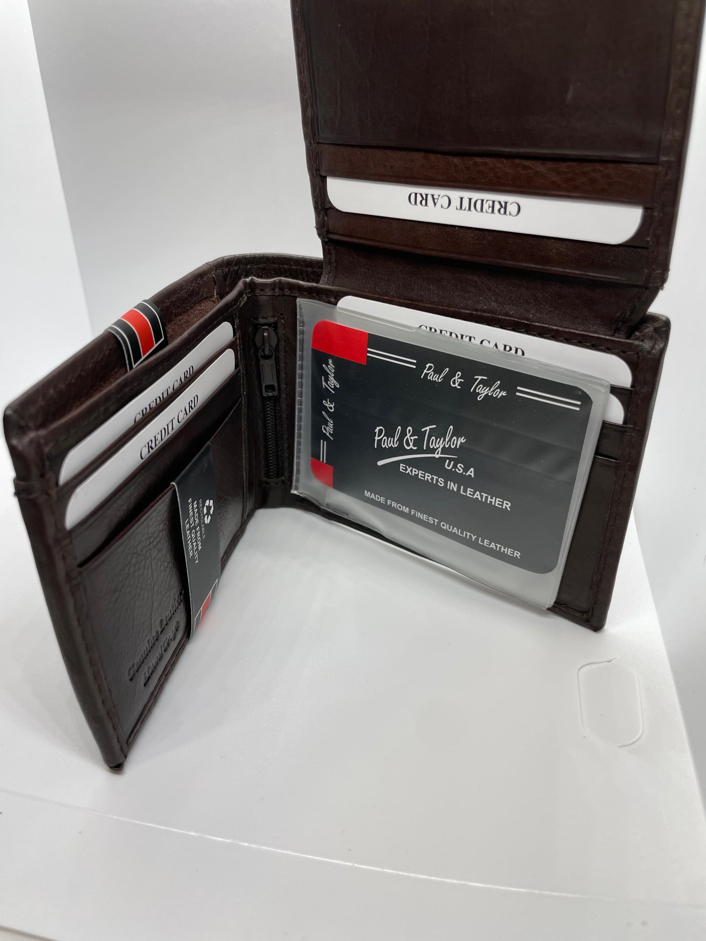 Paul & Taylor bi-fold men’s wallets